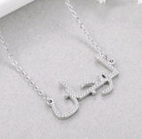 Personalised Stainless Steel Arabic Necklace for Men and Women