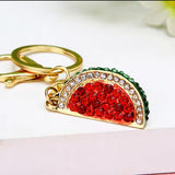 Watermelon crusted keyring