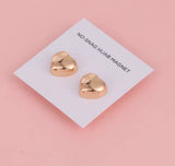 Heart shaped anti snag magnets 1 pair