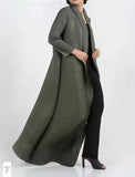 Pleated, long sleeve abaya