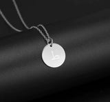 Arabic initial on round circle chain