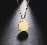 Arabic initial on round circle chain